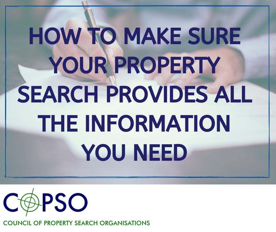 How to make sure your property search gives you the information you need checklist