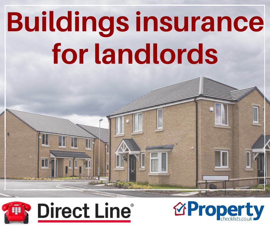 Buildings insurance checklist for landlords