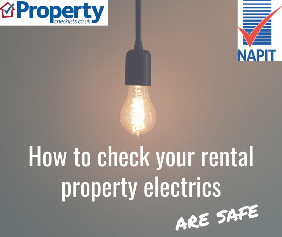 How to check you rental property electrics are safe checklist