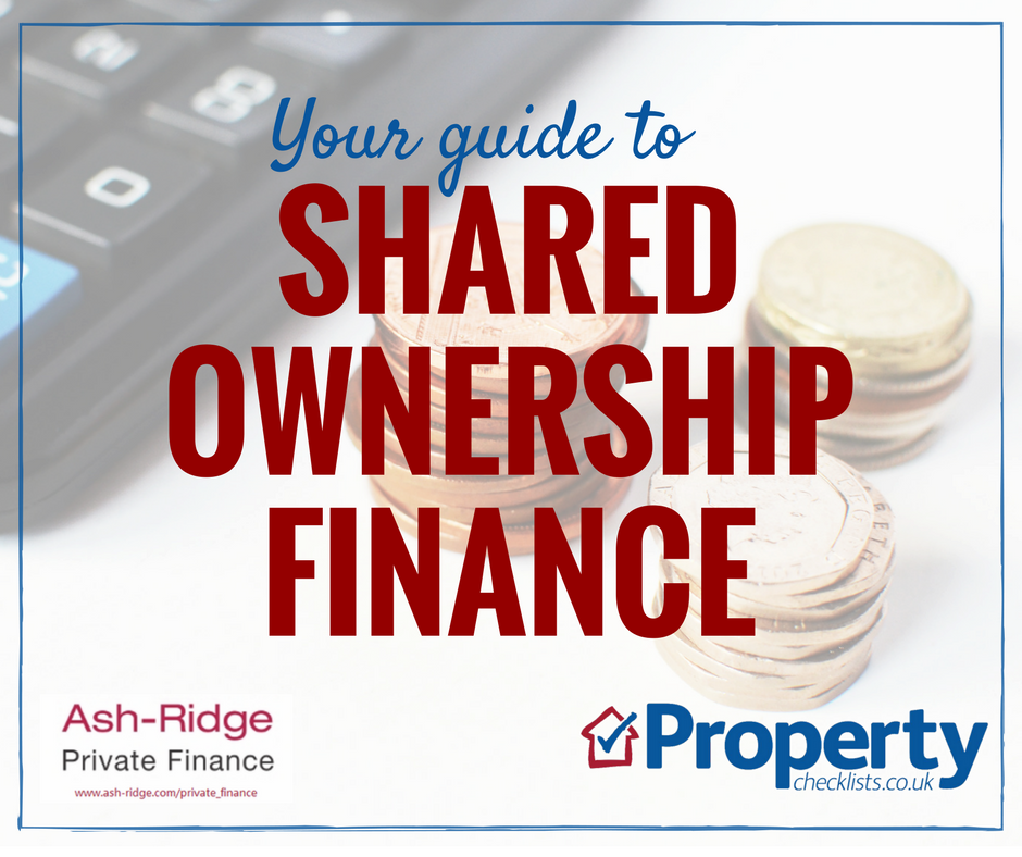Financing a shared ownership property checklist