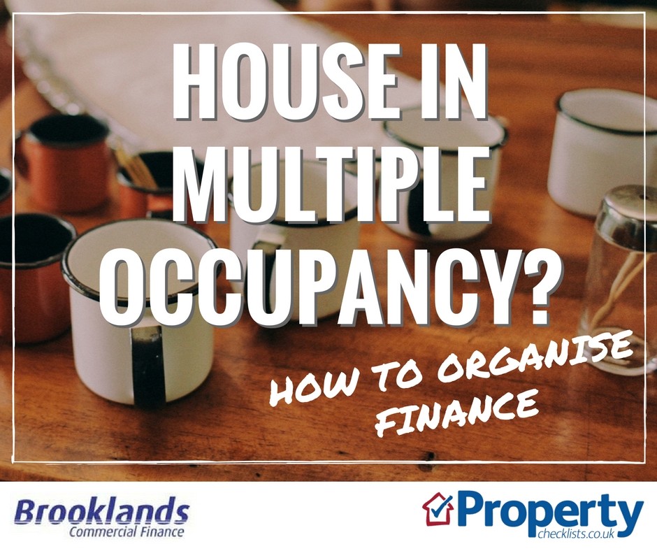 How to organise houses in multiple occupation (HMOs) finance checklist